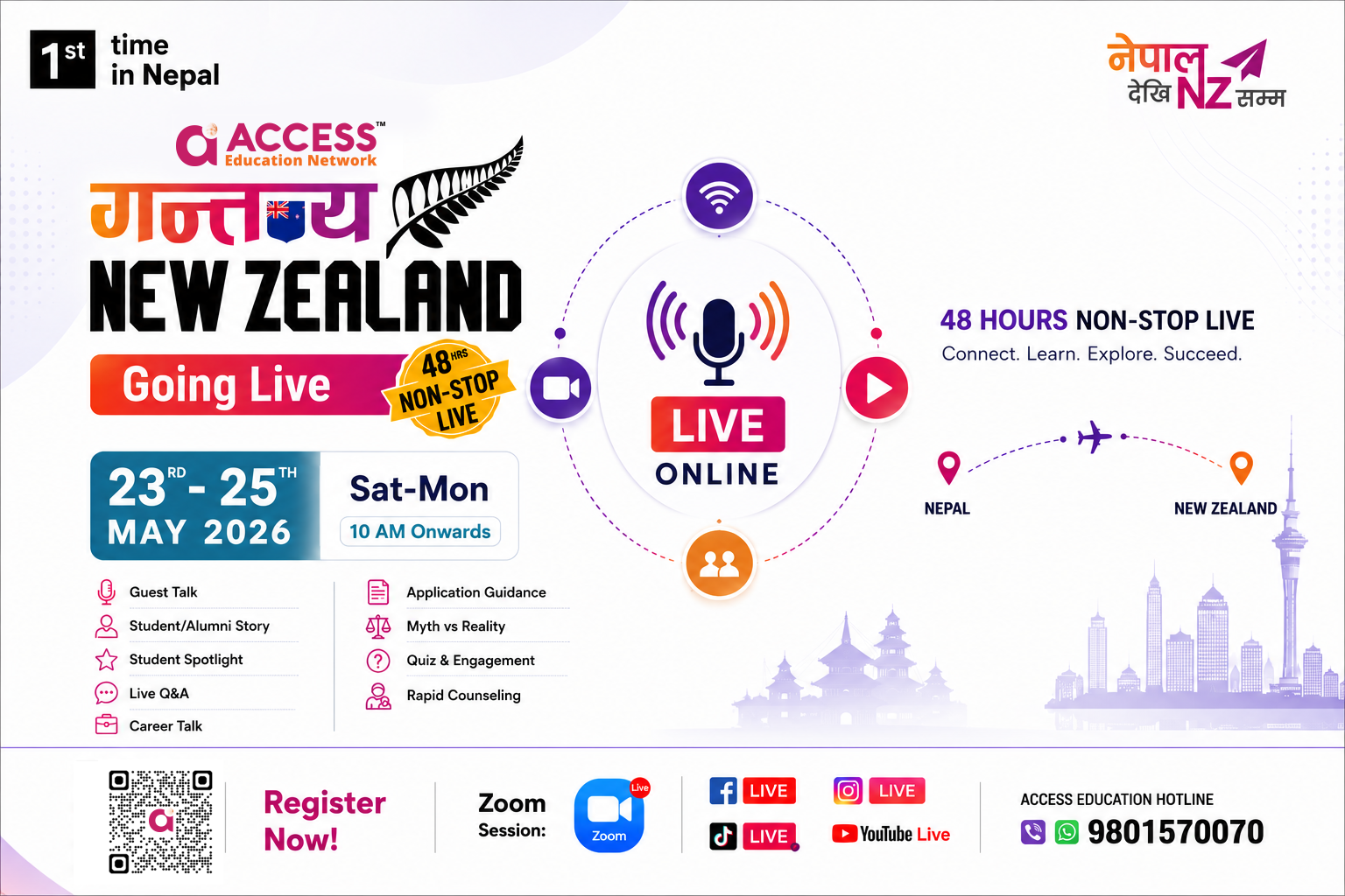Gantabya New Zealand Going Live - 48 Hours Non-Stop